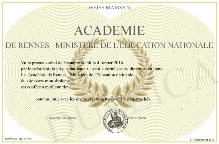 diplome universitaire a rennes